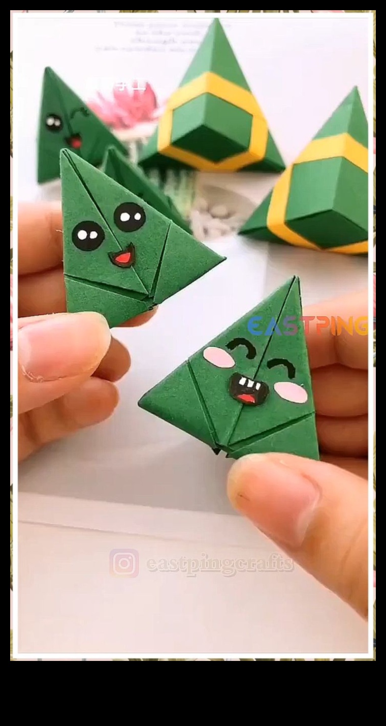 Desenli Origami Kağıdıyla İşçilik: Tasarımla Kıvrımları İyileştirme