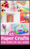 Papercraft Her Yaş İçin Yaratıcı Bir El Sanatları