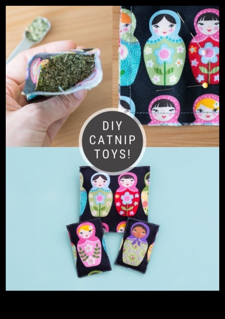 Catnip Crafts: Catnip ile aşılanmış DIY oyuncakları yapmak