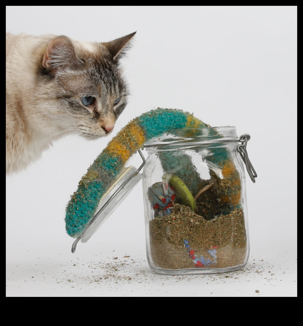 Catnip Crafts: Catnip ile aşılanmış DIY oyuncakları yapmak